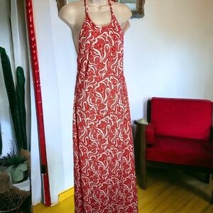 Vintage 1960’s Gay Gibson Halter Maxi Dress